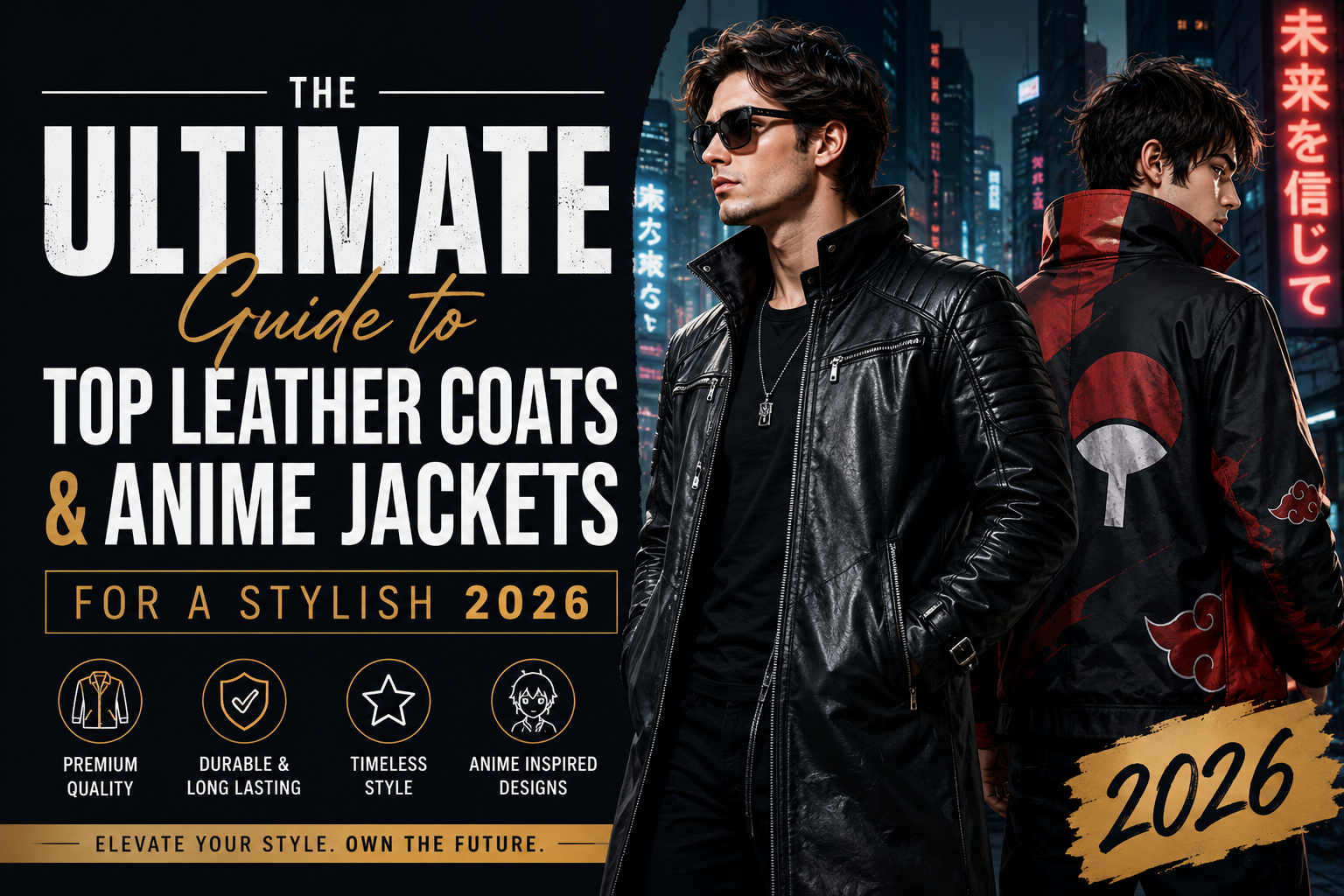 Top Leather Coats & Anime Jackets to Elevate Your Style in 2026