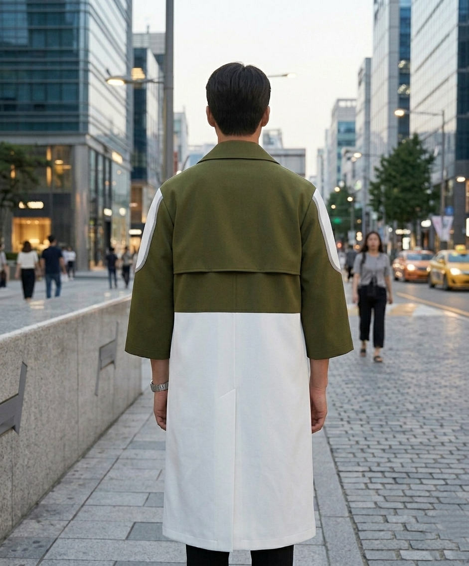 Margarette Macaron Inspired Cosplay Trench Coat - Mashle Anime Costume.