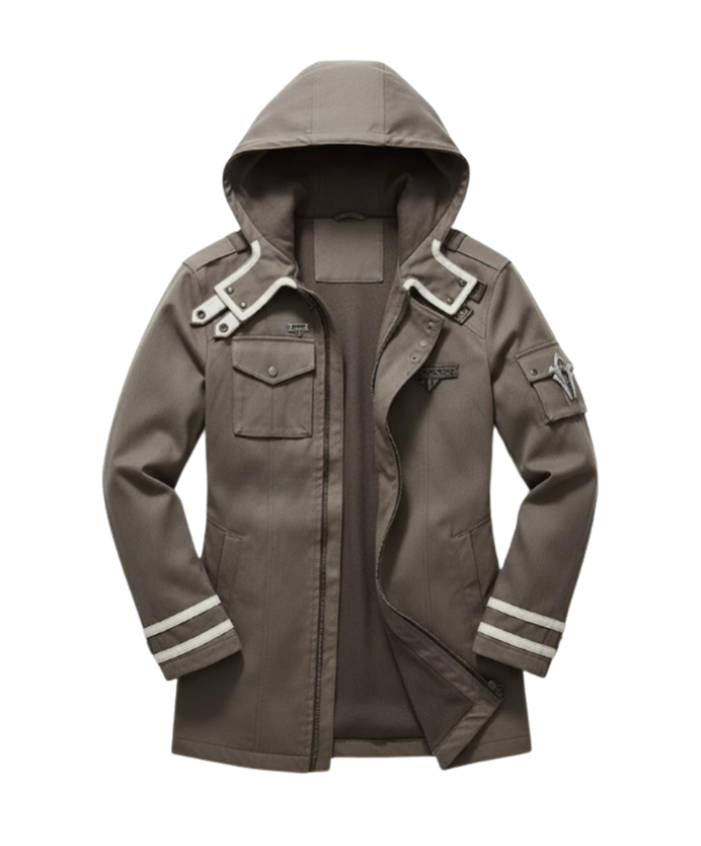 Sung Jin-Woo GrayGrayGray Hooded Jacket | Solo Leveling Anime Cosplay Hover Image