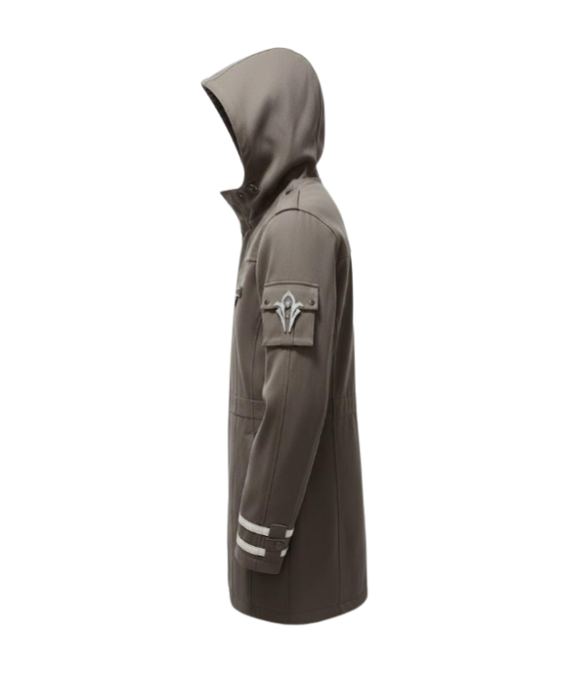 Sung Jin-Woo GrayGrayGray Hooded Jacket | Solo Leveling Anime Cosplay