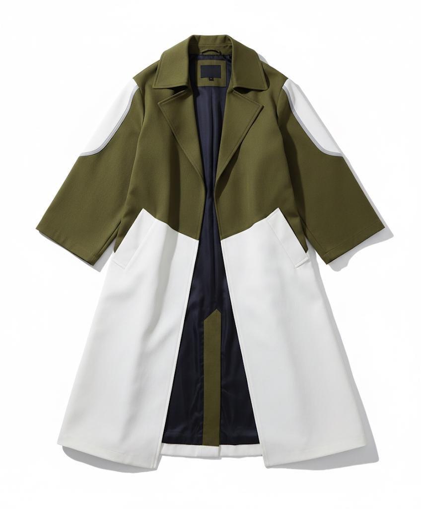 Margarette Macaron Inspired Cosplay Trench Coat - Mashle Anime Costume.