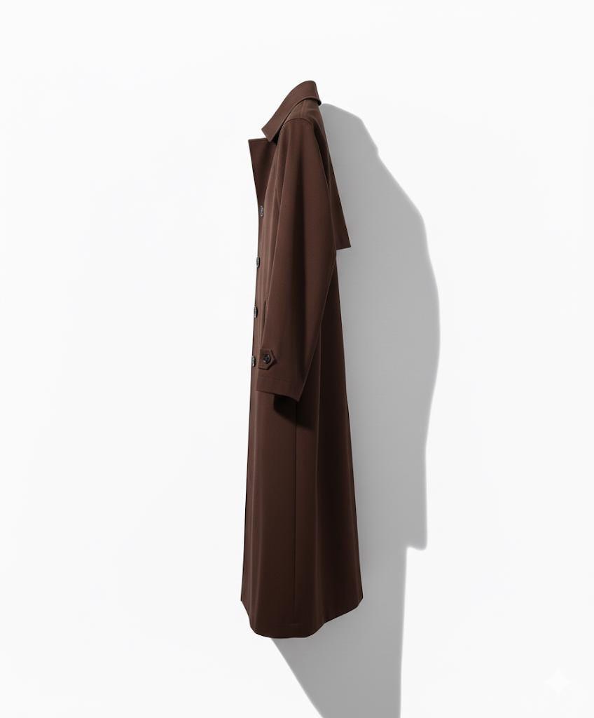 Agito Inspired Brown Trench Coat - Mashle Anime Cosplay Outerwear.