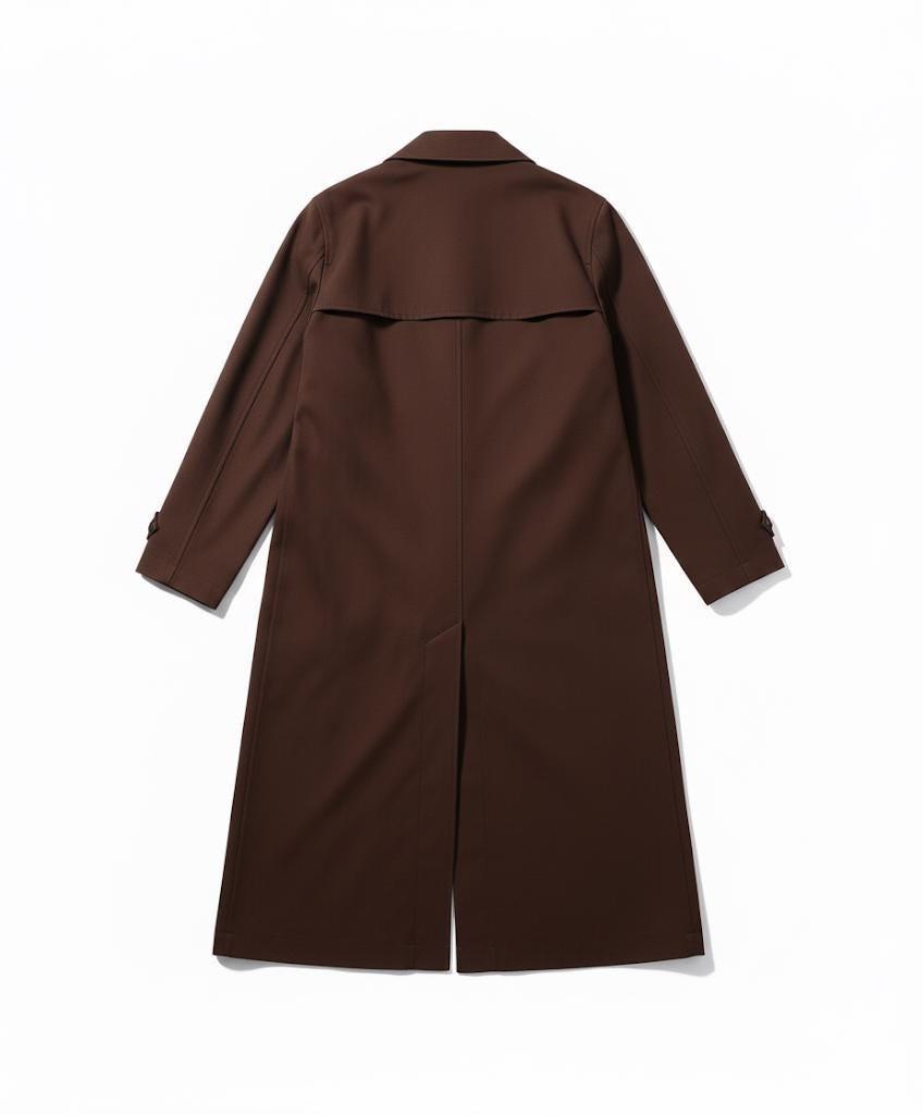 Agito Inspired Brown Trench Coat - Mashle Anime Cosplay Outerwear.