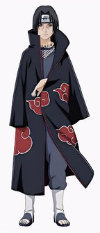 Akatsuki Uchiha Itachi Inspired Jacket | Anime Embroidered Design.
