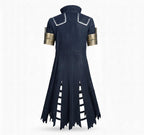 Dabi My Hero Academia Inspired Long Coat – Anime Cosplay Jacket for Men | Wool & Leather Options | Custom Handmade | Sizes XXS–5XL.