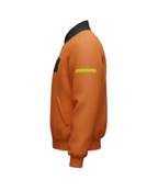 Shin Sakamoto Days Inspired Orange Bomber Jacket | Anime Streetwear