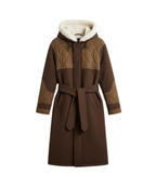 Solo Leveling Brown Wool Trench Coat for Men | Anime Winter Outerwea