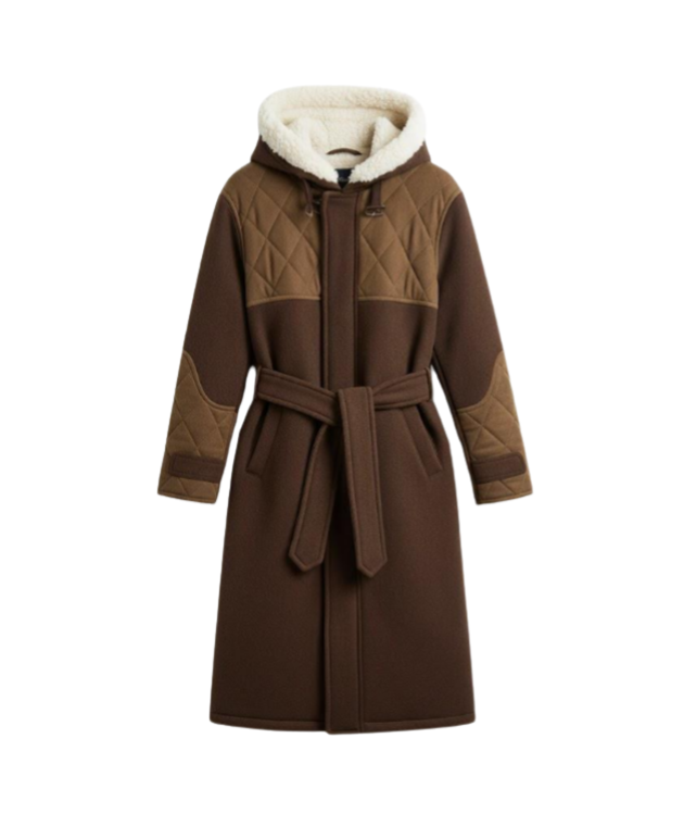 Solo Leveling Brown Wool Trench Coat for Men | Anime Winter Outerwea