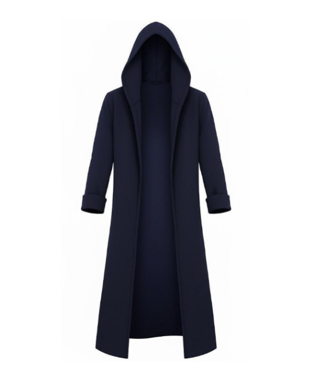 Sung Jin-Woo Wool Long Coat | Solo Leveling Hooded Anime Overcoat