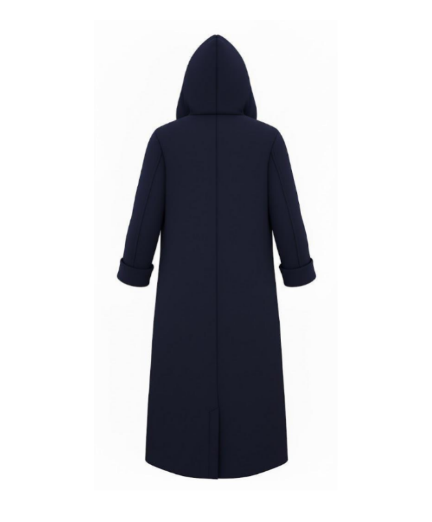Sung Jin-Woo Wool Long Coat | Solo Leveling Hooded Anime Overcoat