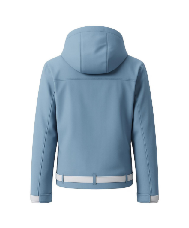 Sung Jin-Woo Light Blue Jacket | Solo Leveling Anime Streetwear Hoodie